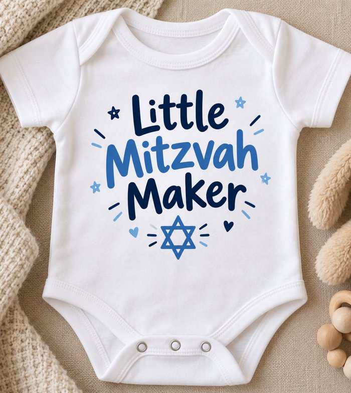 Little Mitzvah Maker Onesie